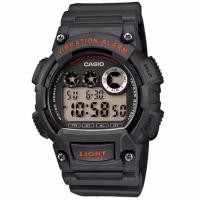 ราคา CASIO Standard นาฬิกาข้อมือผู้ชาย สีเทา สายเรซิน รุ่น W-735H-8AVDF (294006074)