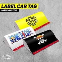 ราคา One Piece - ป้ายแท็กรถยนต์ - Variations ฝาครอบประตูท้ายรถ - Viral Lego Car Sticker Decorative (19981743985)