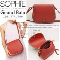 ราคา SOPHIE MARTIN กระเป๋าสะพายหนังผู้หญิง GIRAUD BATA SLING BAG MEMBER (3040703276)