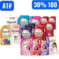 ราคา A1#30% 100ดาวน์นี่ ไฮยีน ไฟไลน์ น้ำยาปรับผ้านุ่ม ดาวน์นี่ 470 มล./ไฮยีน 480มล.#สินค้าขายดี#A1 (53850039786)