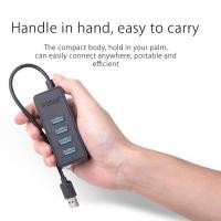 ราคา ORICO W5P-U3-30 4 พอร์ต USB 3.0 HUB พร้อมอะแดปเตอร์แปลงไฟ (42971543075)