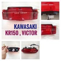 ราคา (606) ชุดไฟท้าย KAWASAKI KR150 , VICTOR - คาวาซากิ เคอาร์150 , วิคเตอร์ ไฟท้าย มอเตอร์ไซค์ (14749150863)