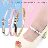 ราคา NIMENG ข้อเท้า Tie สายคล้องคอความงาม Props หนัง PU ปรับล็อครองเท้าส้นสูง (50207184293)