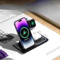 ราคา แท่นชาร์จไร้สายที่เหมาะสำหรับ iWatch, นาฬิกา และหูฟัง แท่นชาร์จแบบสามในหนึ่งสำหรับ iPhone 13 และ 12 (49657794208)