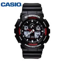 ราคา นาฬิหาคาซิโอของแท้G-SHOCKรุ่นGA-100-1A4DRนาฬิกาเหมาะสำหรับทุกวัยของแท้100%แถมฟรีกล่องคาสิโอ ส่งพร้อมใบประกันสินค้า1ปี (27041185091)