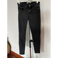 ราคา กางเกงยีนส์ Skinny Denim สีดำ แบรนด์ Zara (6156648730)