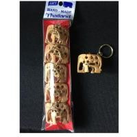 ราคา พวงกุญเเจช้างไม้ฉลุ thai souvenir (1664588893)