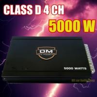 ราคา เพาเวอร์แอมป์ CLASS D 4 CH 5000 W ยี่ห้อ DM HI POWER พาวเวอร์แอมป์ คลาสดี 4ch 5000w แอมป์รถยนต์ class d สำหรับขับกลางแหล (18432013427)