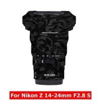ราคา Protectiv Skin สําหรับ Nikkor 14-24 F2.8 เลนส์รูปลอกผิวสําหรับ Nikon Z 14-24mm f/2.8S เลนส์สติกเกอร์ 1424 f2.8 Wrap Cover Z14-24 ฟิล์ม (51258517818)