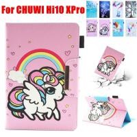 ราคา กรณีแท็บเล็ตสําหรับ CHUWI Hi10 XPro 10.1 นิ้วแท็บเล็ต Android กันกระแทกการ์ตูนยูนิคอร์นฝาครอบ (51406016670)