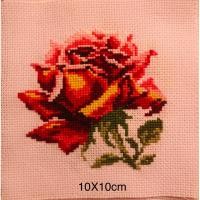 ราคา ครอสติชปักสำเร็จ กุหลาบแดงเข้ม (50203836289)