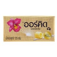 ราคา ออร์คิดเนยรสเค็ม 90กรัม Orchid Salted Butter 90g. [หมายเลขบาร์โค้ด 8850151824114 ] (49908019660)