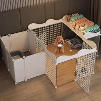 ราคา กรงสุนัข DIY คอกหมา คอกสัตว์เลี้ยง กรงหมา คอกสุนัข ที่ว่างใหญ่ รั้วสัตว์เลี้ยง กรงสุนัขใหญ่ กรงเเมว คอกสุนัข กรงกระต่าย (28385400407)