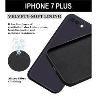 ราคา IPhone 7 PLUS 8 PLUS / 7 8 SE 2 / 6G 6S / 6 PLUS 6S PLUS ซิลิโคน Matte TPU Soft Case Cover สีดํา (54259161302)