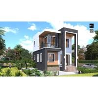 ราคา แบบบ้านสำเร็จรูป W-74 : แบบบ้าน 2 ชั้น สไตล์โมเดิร์น (51300281042)