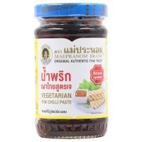 ราคา แม่ประนอมน้ำพริกเผาเจ 114กรัม Mae Pranom Vegetarian Chili Paste 114g (5349200315)
