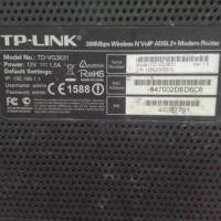 ราคา Tplink TD VG363 300Mbps ไร้สาย N VoIP ADSL เราเตอร์โมเด็ม (28511895077)