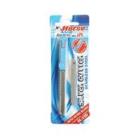ราคา มีดคัดเตอร์ คละสี ตราม้า H-110 (จำนวน 1 อัน) (7506625853)