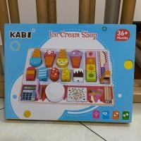 ราคา New‼️ ชุดถาดไม้ร้านขายไอศกรีม Ice Cream Shop (5233046218)