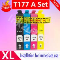 ราคา 177 ใช้งานร่วมกับ Epson 177 ตลับหมึก EPSON XP-422 XP-225 XP-402 XP-102 XP-202 XP302 XP30 ตลับหมึกเครื่องพิมพ์ T1771 ตลับหมึกสีดําอุปกรณ์ (56007803360)