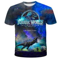 ราคา ลําลองน่ารักเสื้อยืด Jurassic world เสื้อผ้าเด็กชายและเด็กหญิง เสื้อยืด Jurassic park (51558015231)