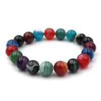 ราคา AGATE หินอาเกต หินโมรา โทนหลากสี ขนาด 10 มม. สร้อยข้อมือหินแท้ by siamonlineshop (106059743)