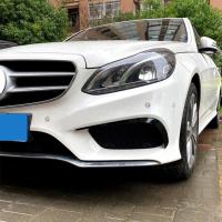 ราคา For Mercedes-Benz E-Class W212 AMG Facelift 2013-2015 Front Bumper Splitter Fog Lamp Grill Spoiler (57255251224)