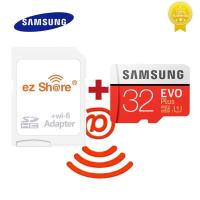 ราคา Samsung EVO plus Micro SD Card class10 microsd wifi wireless TF Card 32gb 64gb 128GB Memory Card (19622154493)