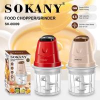 ราคา SOKANY069 เครื่องบดเนื้อในครัวเรือน 0.7L เครื่องปั่นเครื่องทําอาหารอาหาร CHOPPER (57456146551)