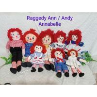 ราคา พร้อมส่ง ตุ๊กตาแอนนาเบล Annabelle แอนนาเบล ตุ๊กตาวินเทจ ตุ๊กตาผี Raggedy Ann Andy vintage ตุ๊กตาวินเทจ ตุ๊กตาผ้า ของสะสม (42456759173)