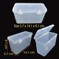 ราคา กล่องพลาสติกขนาดเล็ก สำหรับใส่อุปกรณ์ เครื่องประดับ box เครื่องมือ กล่องพลาสติกใส (5734601087)