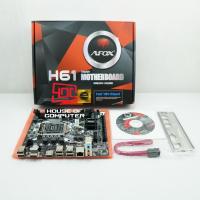 ราคา AFOX H61 NVME INTEL IH61-MA2-V4 LGA 1155 DDR3 เมนบอร์ด (40172689603)