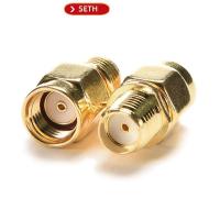 ราคา SETH RP SMA Male Plug to SMA Female Ja Straight RF Coax Adapter Connector แปลง Vary (46159449634)