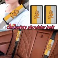 ราคา Garfield Soft Seat Belt Covers Seat Belt Shoulder Pads Set 2 Universal เหมาะกับรถทั้งหมด (26088529126)