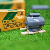 ราคา HITACHI มอเตอร์ไฟฟ้า 220V. รุ่น EFOUP-KQ 1.5HP 4P (1.5แรงม้า) 1.1kW./ ความเร็วรอบ 1430 รอบ/นาที MOTOR มอเตอร์ (23934062795)