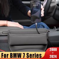 ราคา สําหรับ BMW 7 Series E38 E65 E66 E67 G11 G12 730Li 740Li 750Li 760Li 740d รถที่นั่งรอยแยกสล็อตเก็บกระเป๋ารถขยะที่นั่งกลับแขวนถังขยะทําความสะอาดเครื่องมืออุปกรณ์เสริม (45508813148)