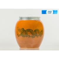 ราคา โอ่งมังกรจิ๋ว ดินเผา ราชบุรี มีฝา ที่ระลึกสูง13cm หัตถกรรม ส้มอ่อน Small Dragon Clay Jar OTOP Thailand Craft Souvenir (19595686699)