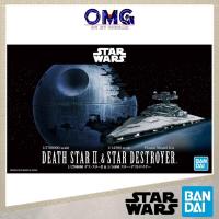 ราคา BANDAI บันได สตาร์ วอร์ส 1/2700000 Death Star II & 1/14500 Star Destroyer 63852 StarWars Return of Jedi Star War Plamo OMG (40578642339)