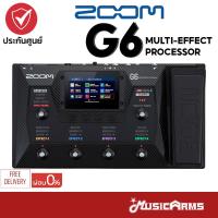 ราคา Zoom G6 มัลติเอฟเฟคกีต้าร์ Multi Effects เอฟเฟคกีต้าร์ Zoom G6 รับประกันศูนย์ Music Arms (25455498601)