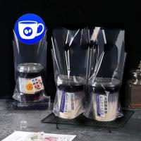 ราคา BlueBird ถุงแก้วใส หรูหรามาก ใส่แก้วได้ 16-22 ออนซ์ (50ใบ/แพ็ค) EEI3 (52803103200)