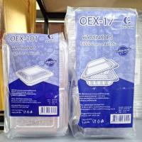 ราคา กล่องเบเกอรี่ กล่องใส ฝาติด OEX-101 , OEX-17 , BL-17A เทียบเท่า TP101 TP17 แพ็ค 100 ใบ กล่องใส่ขนมหวาน (27065503126)