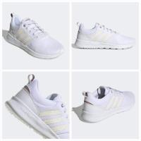 ราคา ADIDAS QT RACER 2.0 รองเท้าผู้หญิงสีขาว GX5673 รองเท้าวิ่ง (20247529300)