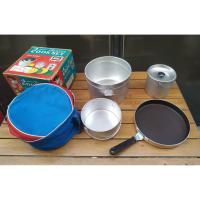 ราคา หม้อสนาม COOK SET วัสดุอลูมิเนียม มือสอง สภาพใหม่ (5759953028)