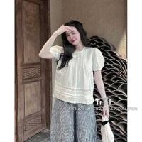 ราคา เสื้อลูกไม้หยาบ – ผู้หญิงเบาๆ สวมฟรีไซส์ [QCL1] (42221370008)