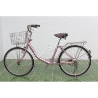 ราคา จักรยานแม่บ้านญี่ปุ่น - ล้อ 24 นิ้ว - ไม่มีเกียร์ - อลูมิเนียม - Miyata - สีชมพู [จักรยานมือสอง] (19421447265)