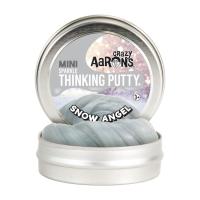 ราคา Crazy Aaron's Thinking Putty รุ่น Sparkle มีกากเพชร รุ่นพิเศษเฉพาะฤดูหนาว Snow Angel สีเทา ขนาด 2 นิ้ว (9808858254)