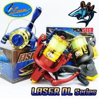 ราคา รอกสปินนิ่ง รอกตกปลา LASER DL-3000/4000/5000 (แถมสายเอ็นฟรีทุกตัว) (20616307142)