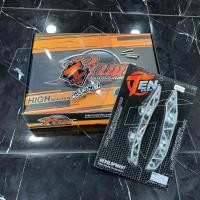 ราคา ชุดชิวซิ่งx-max(แถมฟรีสติ๊กเกอร์)ชิว+ขาชิว+น็อตชิว (22887985900)