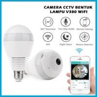ราคา กล้อง IP กล้องวงจรปิด PREMIUM PANORAMIC BULB V380/V380 PRO 360 DEGREE INFRARED (48556194377)