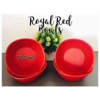 ราคา Tupperware Royal Red Bowl Set (4) (18380120855)
